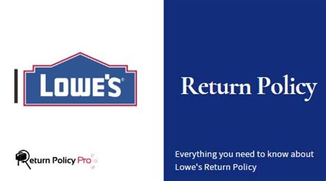 Lowes Flooring Return Policy