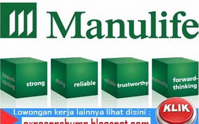 Lowongan Kerja Manulife Indonesia