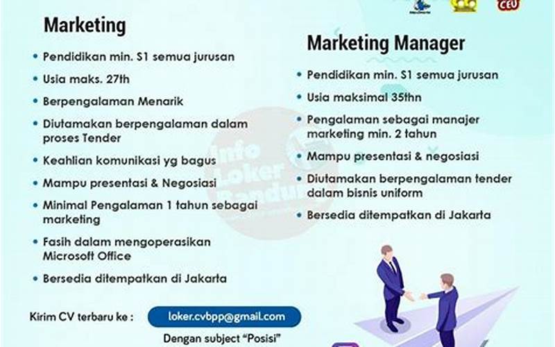 Lowongan Kerja Marketing Manager Sahid Group 2023