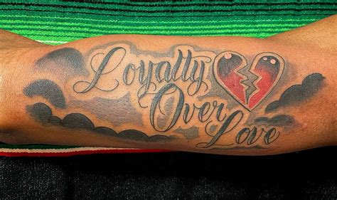 Loyalty Over Love Tattoo Ideas
