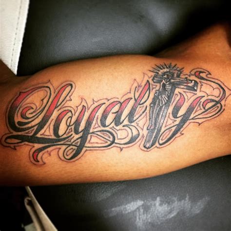 Loyalty tattoo Loyalty tattoo, Inner bicep tattoo, Tattoos