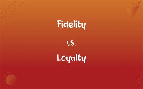 Loyalty and Fidelity Image