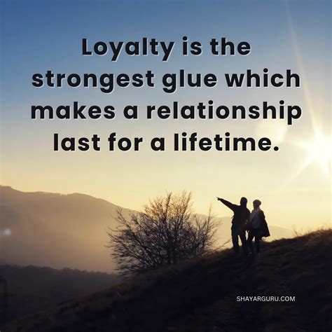 Loyalty in Love