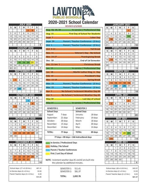 Lps Academic Calendar