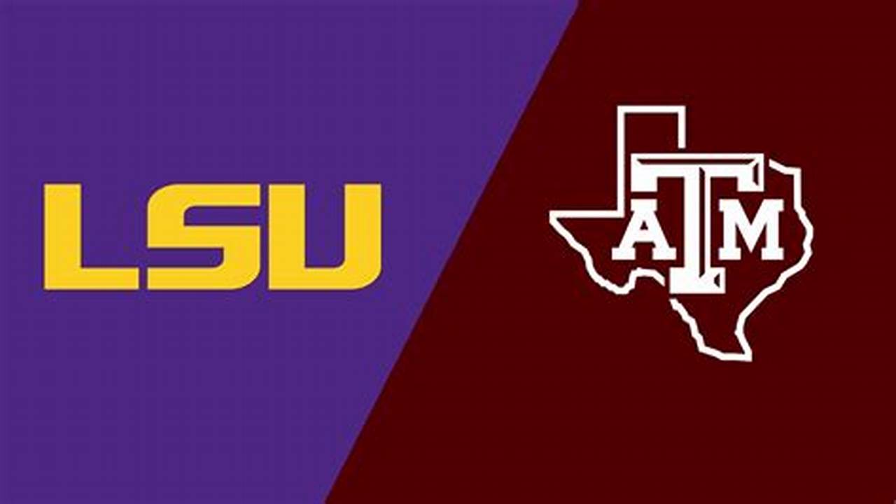 Lsu Vs A&M 2025