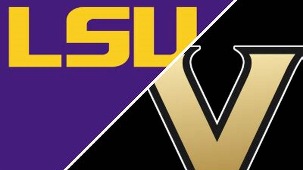 Lsu Vs Vanderbilt Box Score 2025