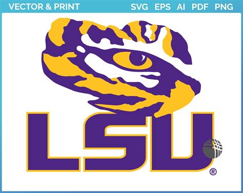 Score a Touchdown for Creativity: Unleash Your Inner Tiger with Free LSU SVGs!