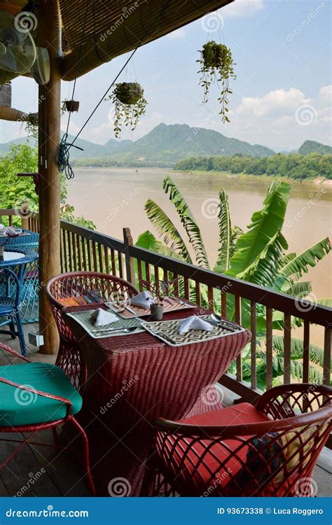 Luang Prabang Lunch View