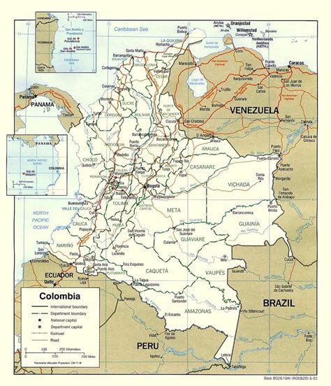 Luas Negara Kolombia