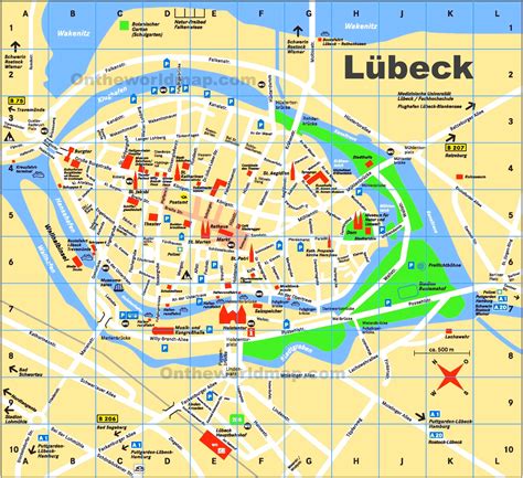 Lubeck City Map