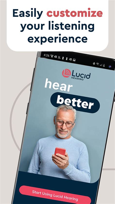 Enhance Your Hearing Experience with Lucid Hearing Aid App for Android - Your Solution to Clearer Sound!