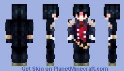 Unleash the Wickedness with the Lucifer Obey Me Minecraft Skin - A Dark and Sinister Addition to Your Collection