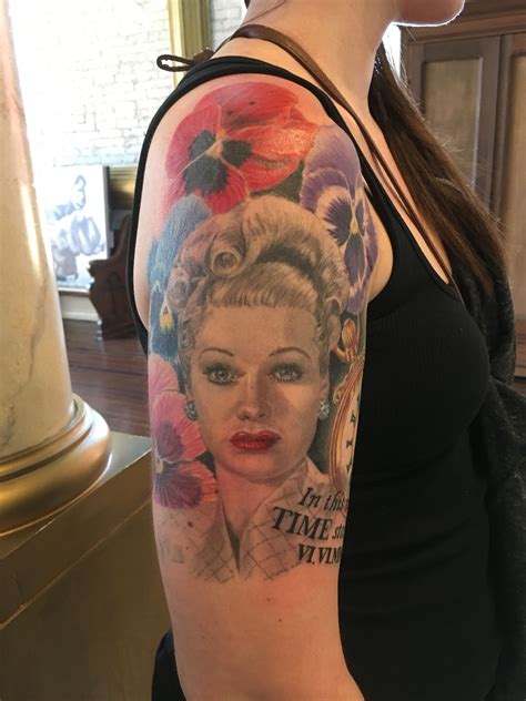 Lucille Ball tattoo Tattoos, Portrait tattoo, I tattoo
