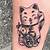 Lucky Cat Tattoos
