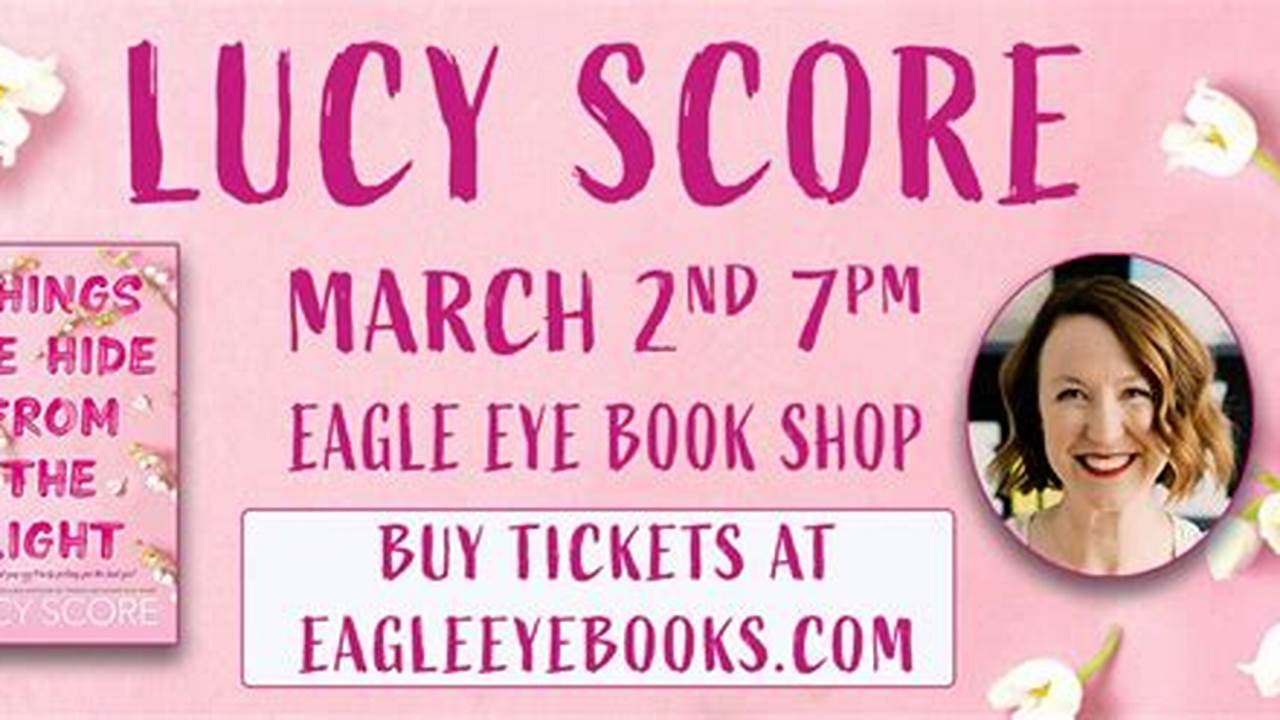 Lucy Score Book Signing 2024