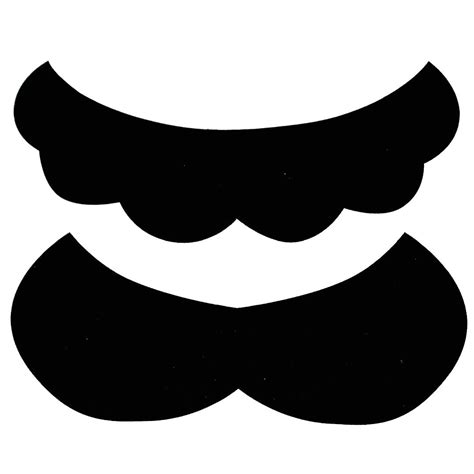 Luigi Mustache Printable
