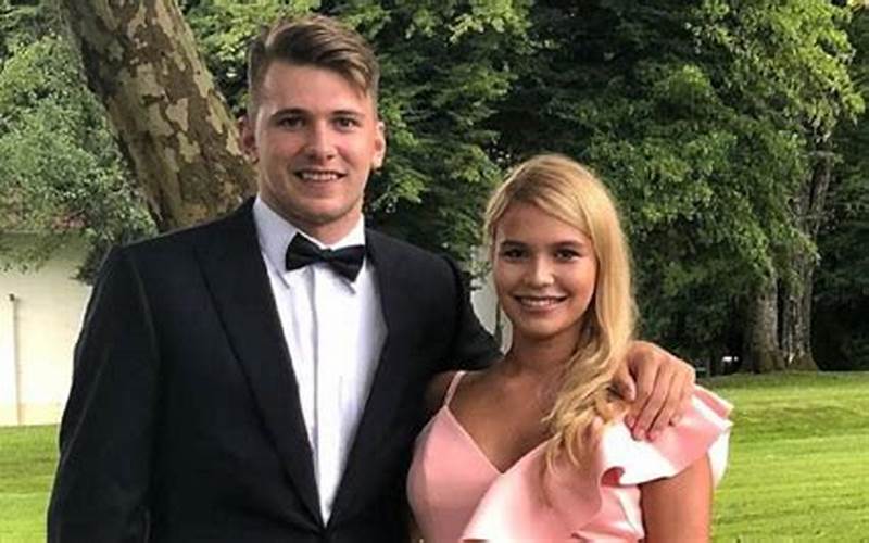 Luka Doncic And Anamaria Goltes