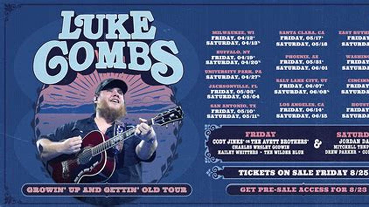 Luke Combs 2024 Concert Tickets