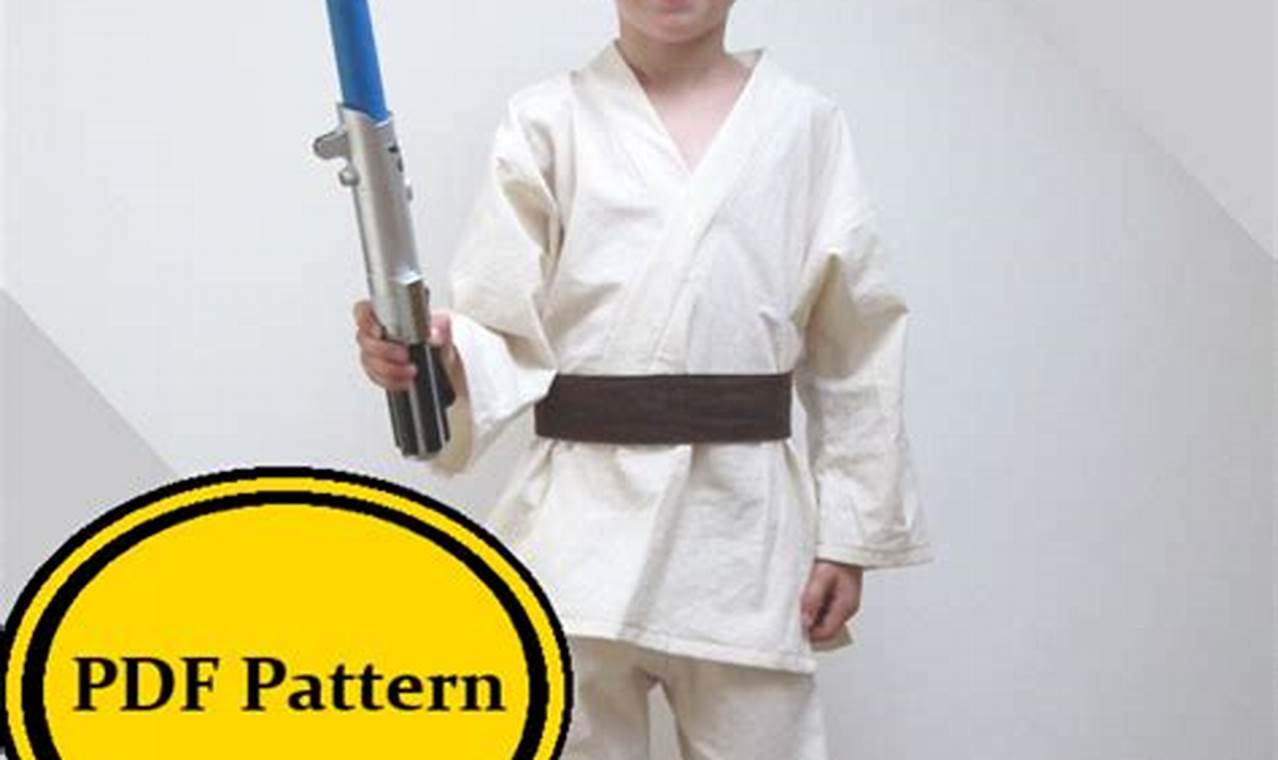 Luke Skywalker Sewing Pattern