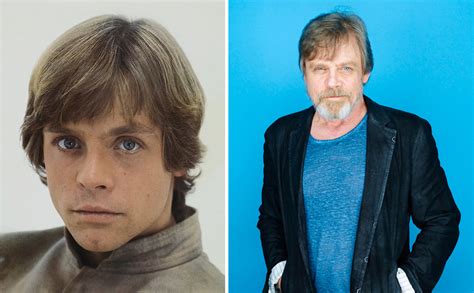 Luke Skywalker Then And Now