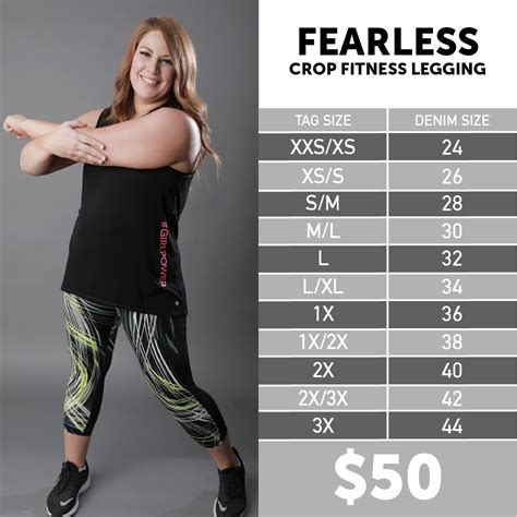 Lularoe Driven Size Chart