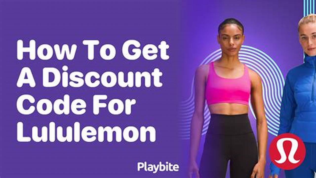 Lululemon Discount Code 2024