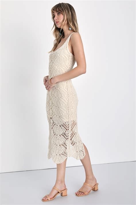 Lulus Crochet Dress