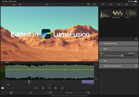 LumaFusion: Interface