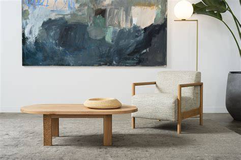 Luna Oval Coffee Table