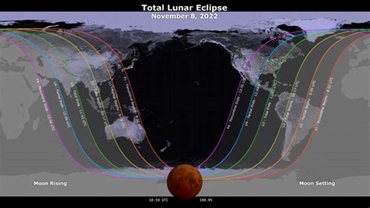Lunar Eclipse 2024 Map