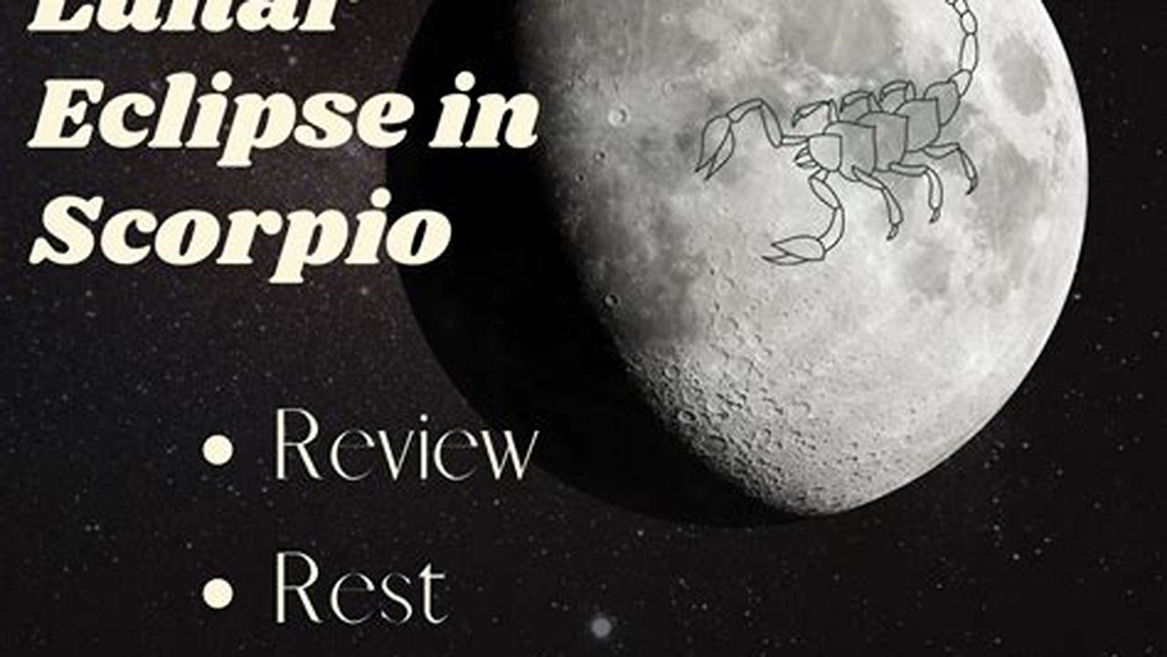 Lunar Eclipse In Scorpio 2024