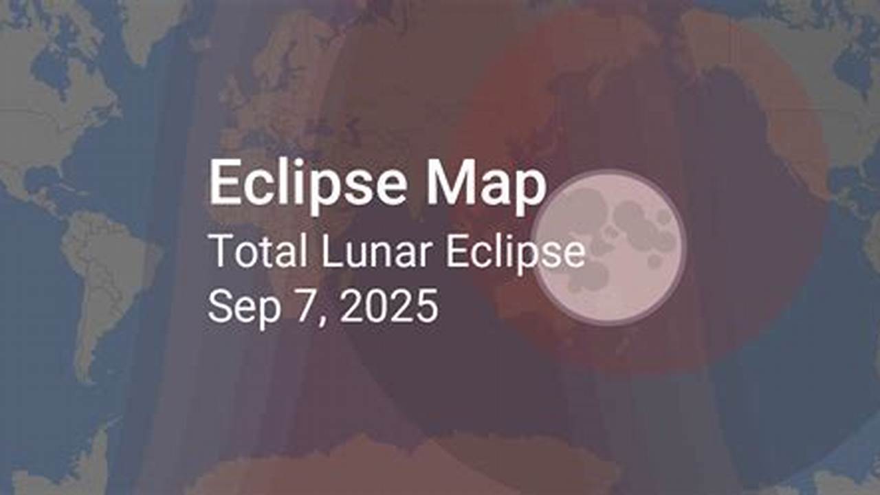 Lunar Eclipse Totality Map Live