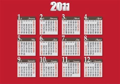 Lunar Calendar 2011