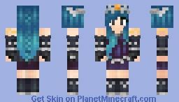 Glowing in the Dark: Lunar Eclipse Minecraft Skin to Elevate your Game