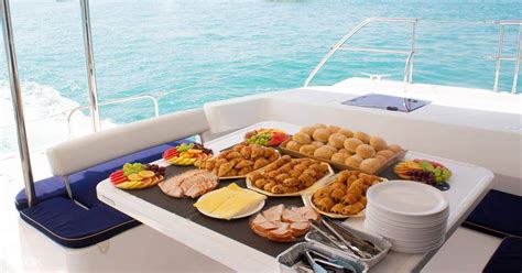 Lunch Onboard Boat