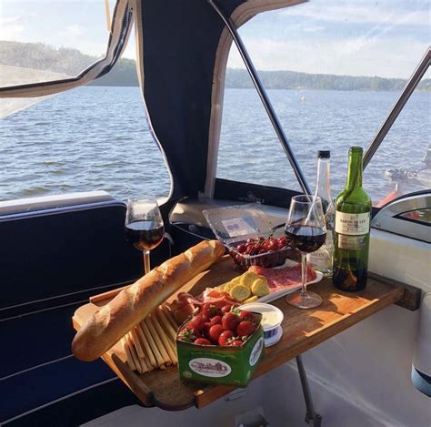 Lunch on a Boat
