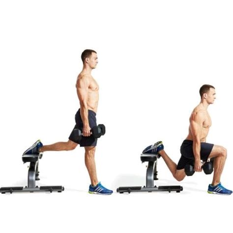 Lunges On Bench