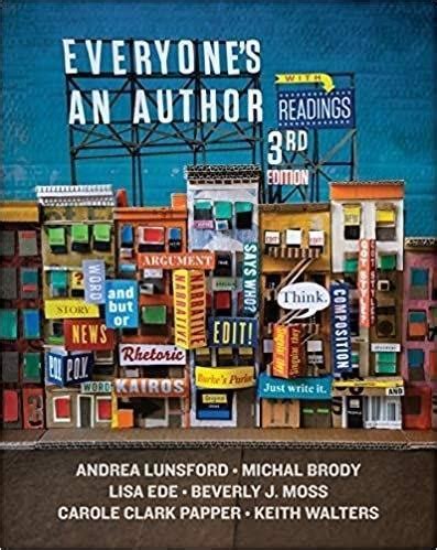 Everyone's an Author 3rd Edition PDF eBook