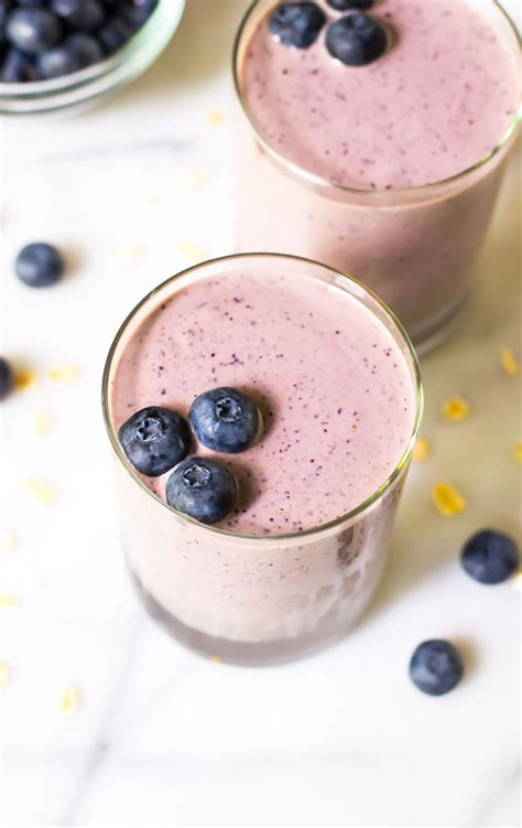 Luscious Blueberry Almond Smoothie