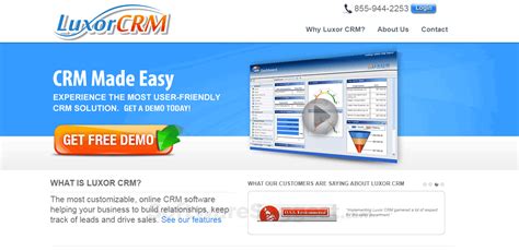 Luxor CRM Integration and Customization