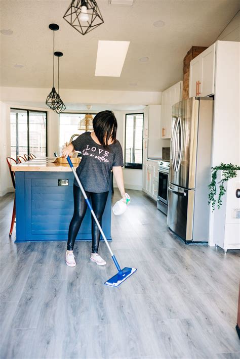 The Secret to Cleaning Luxury Vinyl Plank Floors Crazy Life with Littles