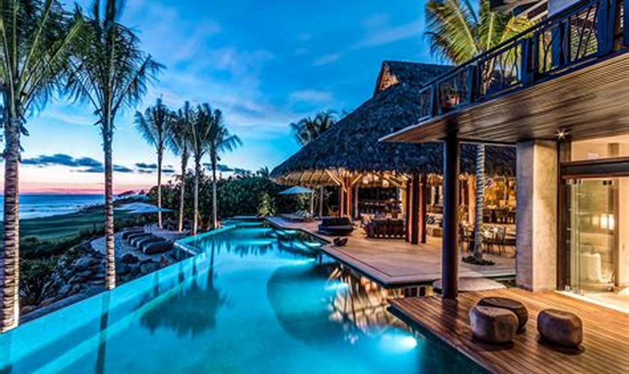 Luxury travel experiences: Private villas and exclusive resorts