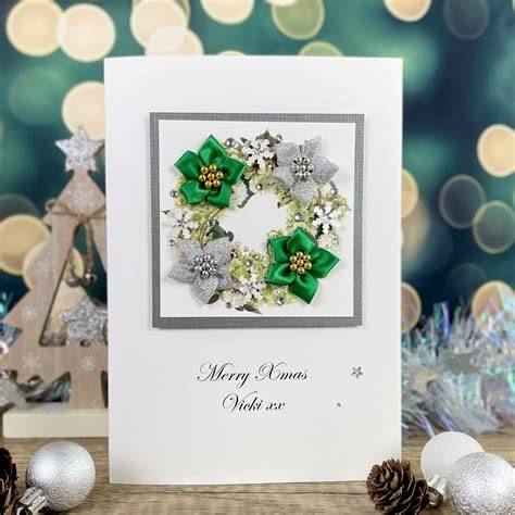 Luxury Handmade Christmas Card Paper