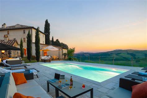 Luxury Resort Pool Tuscany