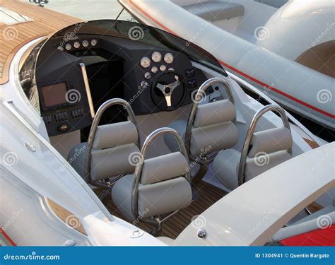 Luxury Speedboat Interior