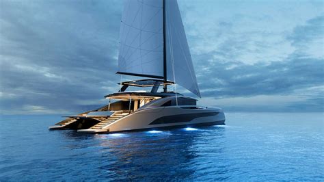 Luxury catamaran
