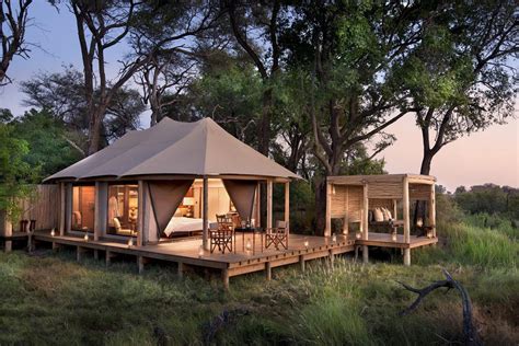 Luxury tented camp