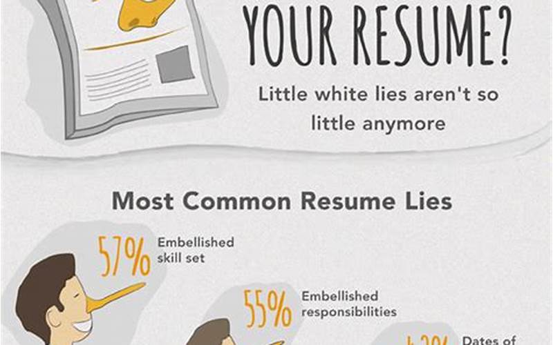 Lying On Resume