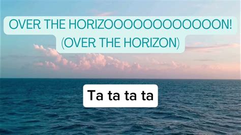 Lyric Over The Horizon