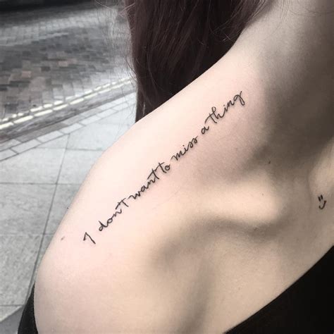 These Song Lyric Tattoos Are So Dreamy, They'll Make Your